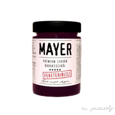Mayer feketeribizli lekvár 381 g